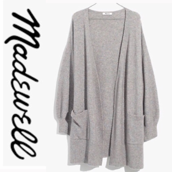 Madewell Sweaters - 🆕 | 🌪 Madewell Heather Ice Cardigan